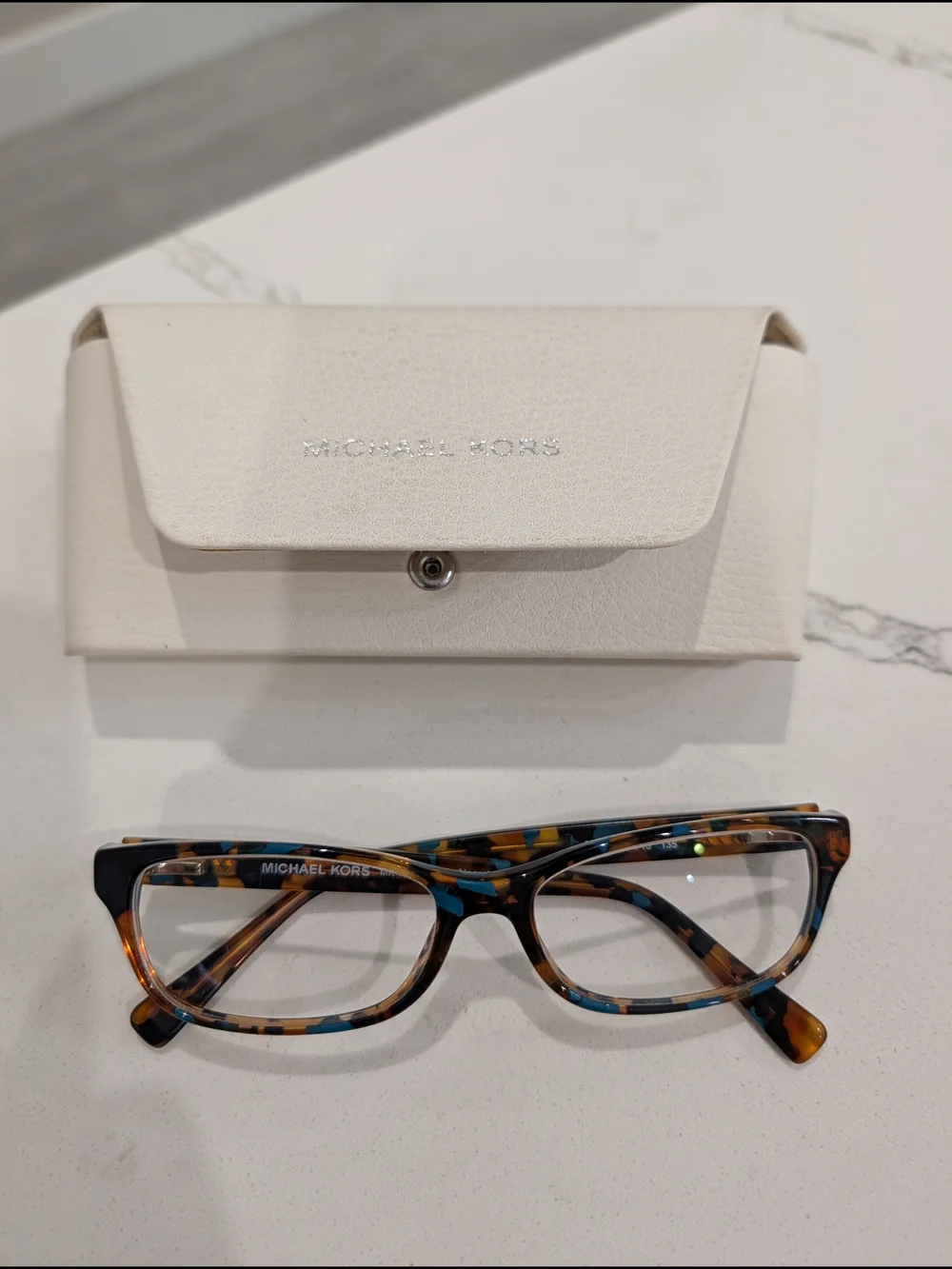 Michael Kors MK4024 Porto Alegre Eyeglasses 3068 Turquoise Tortoise 53-15-135